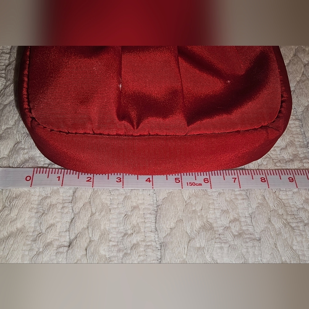 Brighton Mini Crossbody Lightweight Nylon Red Shoulder Wallet - Picture 13 of 15